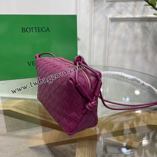 Bottega veneta高端女包 98091 寶緹嘉新款編織小方包 BV經典款手工編織小號肩背女包  gxz1339